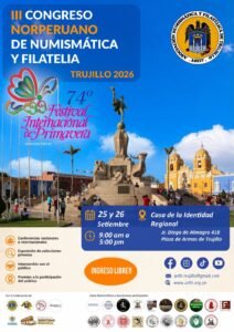 III Congreso Norperuano de Numismática y Filatelia Trujillo 2026